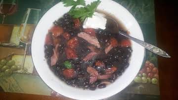 Mertzie's Smoky Black Bean Soup