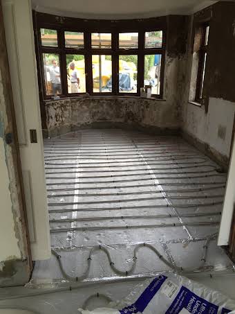 Underfloor heating installations album cover