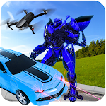 Cover Image of Download Drone Robot Transform: Super Mecha Drone Battle 1.0 APK