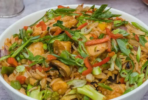 Asian Green Vegetables Fried Rice