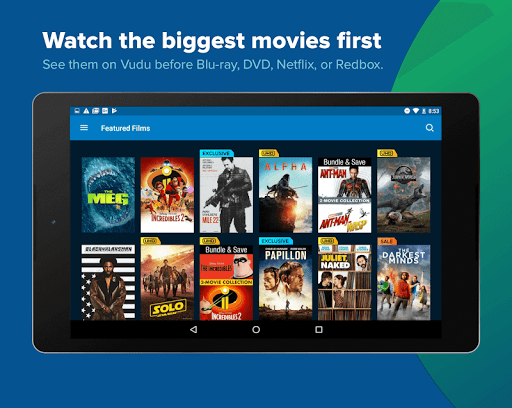 can you download vudu movies to kindle fire