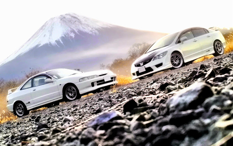 シビックタイプRのインテグラタイプR DC2・富士山と愛車に関するカスタム事例の投稿画像3枚目