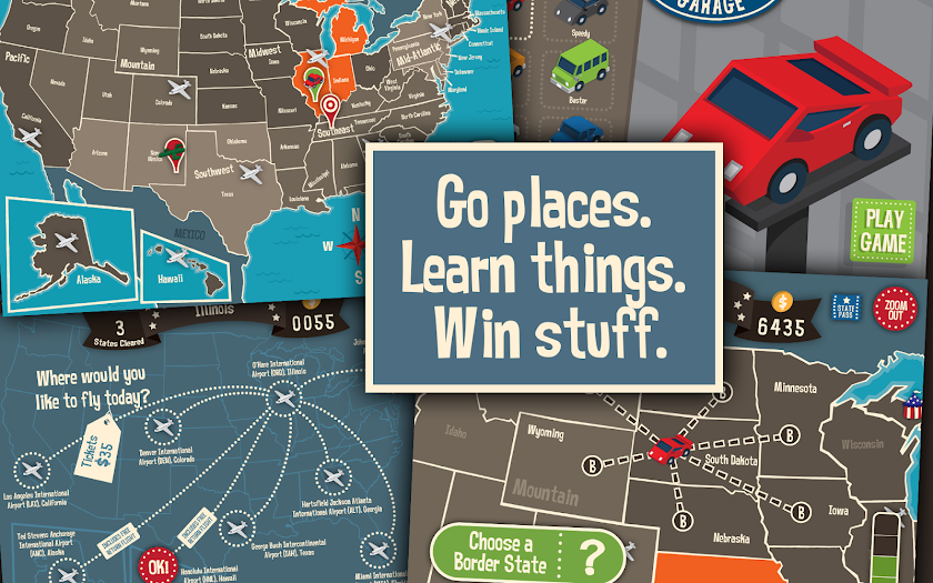 Geography Drive USA Screen 2