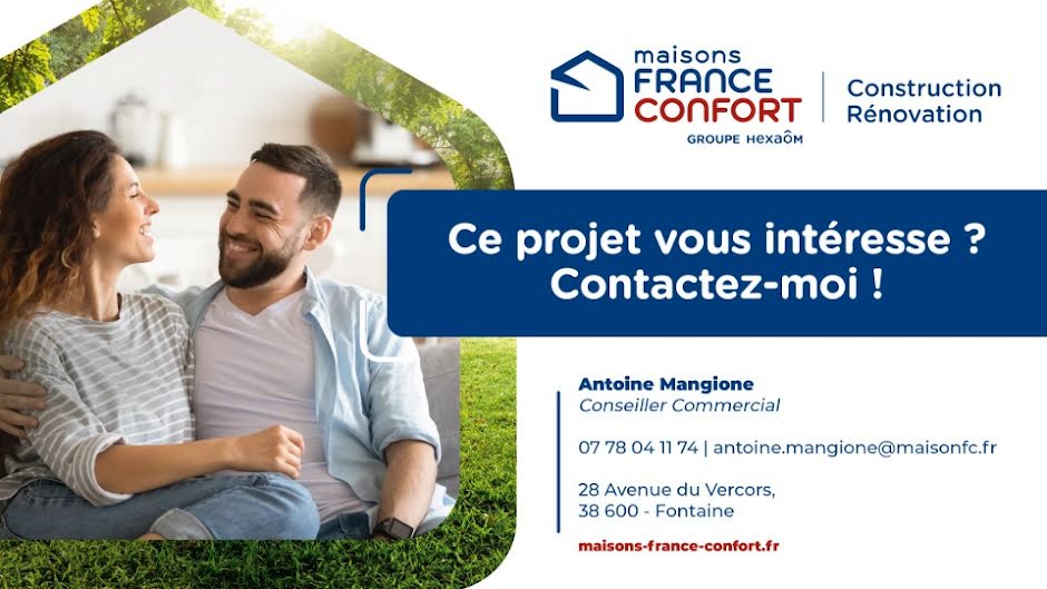 Vente maison neuve 5 pièces 108 m² à Jarrie (38560), 508 200 €