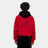 ac winter jacket black / bold red