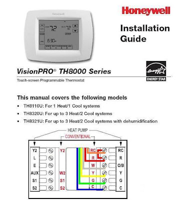 Honeywell Th8320u1008 Installation Manual