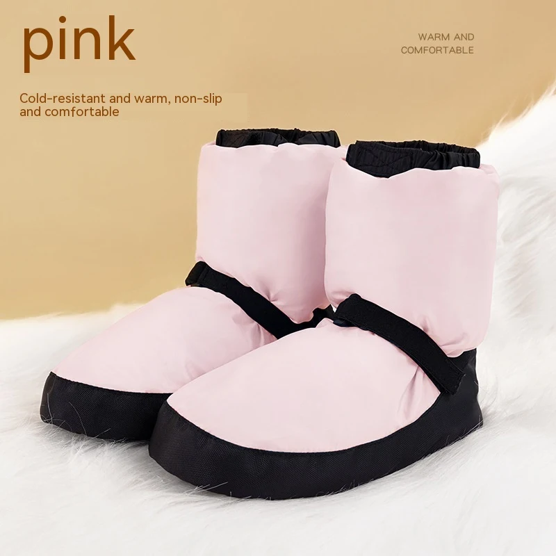 Dance Warm Shoes Ballet Shoes Cotton Warmup Winter Cotton Shoes Practice Shoes Comfortable and perfect for all dancers
