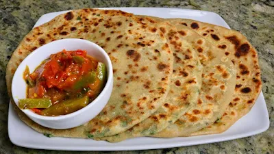 Paratha And Curry