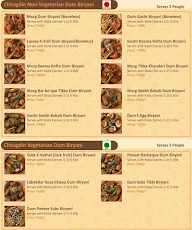 Chiragdin Biryani menu 1