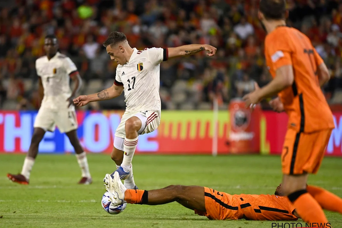 Leandro Trossard essaie de positiver :" Encore trois matchs pour rectifier le tir"