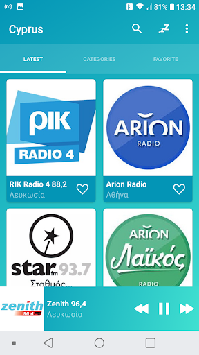 Cyprus radios online