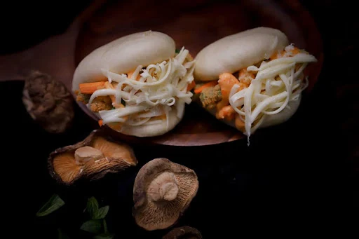 Mushroom And Cheese Bao