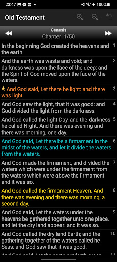 Screenshot Holy Bible (ASV)