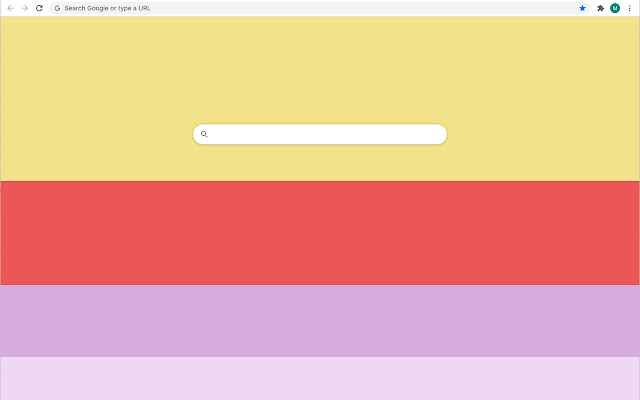 Multi Color New Tab chrome extension