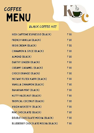 Karens Cafe menu 1