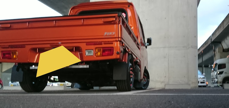 ハイゼットジャンボの亀🐢ハイゼットL500さんが投稿したカスタム事例の投稿画像1枚目