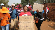 A group of parents have declared a shutdown at TM Letlhake Secondary School in Bekkersdal in the West Rand.