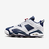 jordan retro 6 g white/varsity red/midnight navy