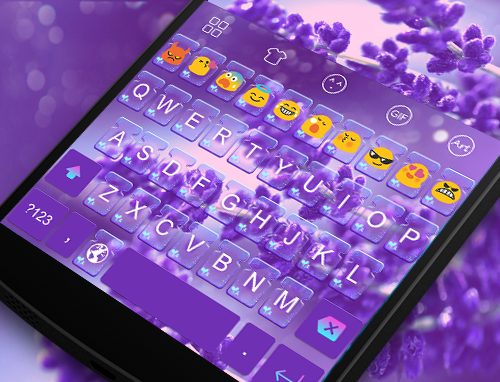 免費下載個人化APP|Purple Fantasy-Emoji Keyboard app開箱文|APP開箱王