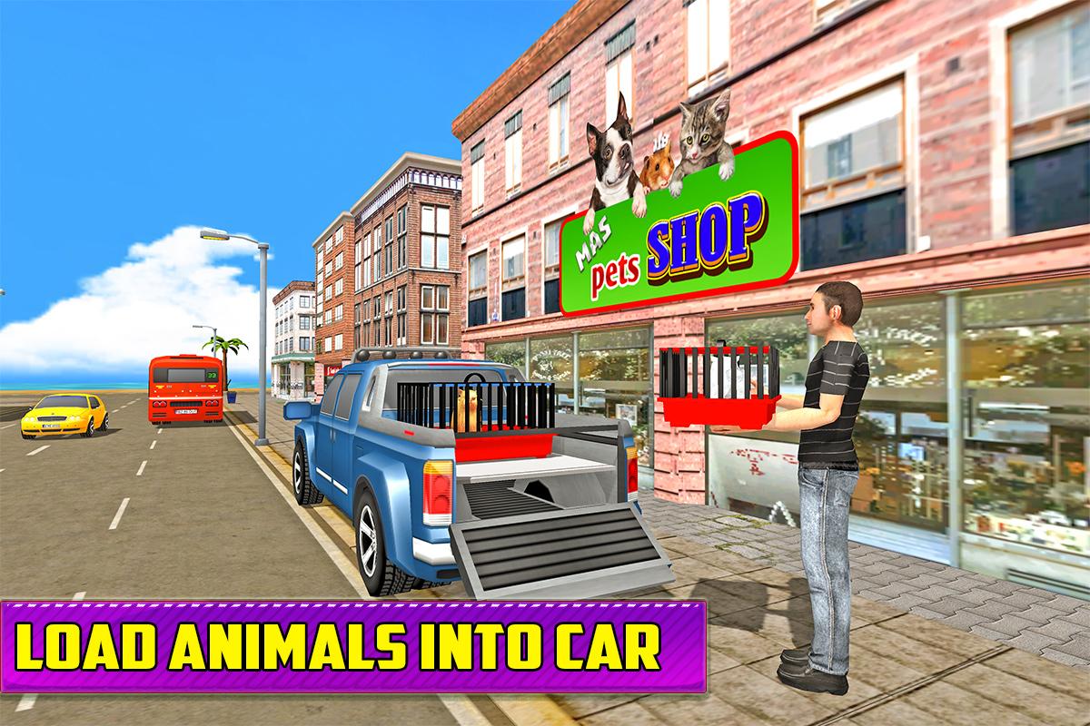    Pet Animal Transport Driving- screenshot  