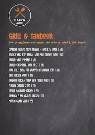 Flow - Terrace Bar & Grill, Eden Park Restaurants menu 1