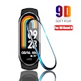 Kính Cường Lực 3D Chống Trầy Cho Đồng Hồ Thông Minh Xiaomi Mi Band 4 5 6 7 8 Toàn Màn Hình Miếng Dán Bảo Vệ