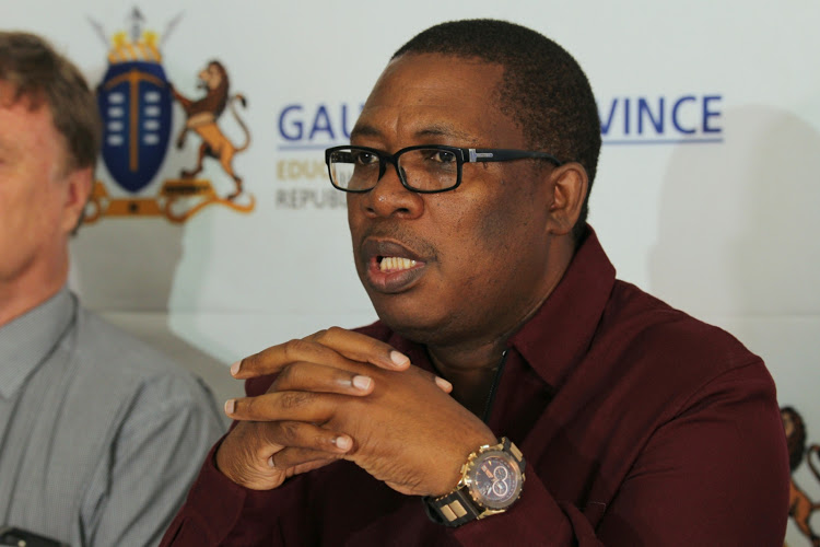 Gauteng education MEC Panyaza Lesufi says his department has been 'vindicated' by the decision to introduce a two-phase application system. File photo.