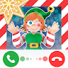 Elf Christmas Video Call icon