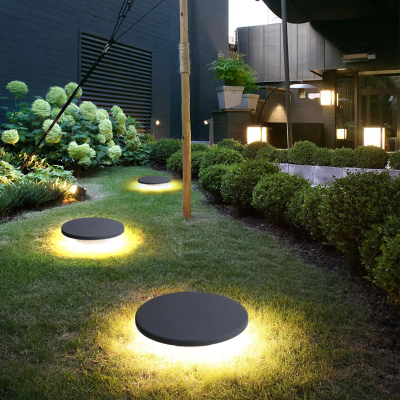 Title 3, Luminária de jardim LED ecológica em formato de...