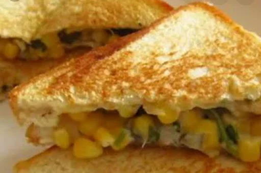 Corn Cheese Grilled Sandwich