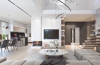 Aranżacja wnętrz 1 domu Zefir