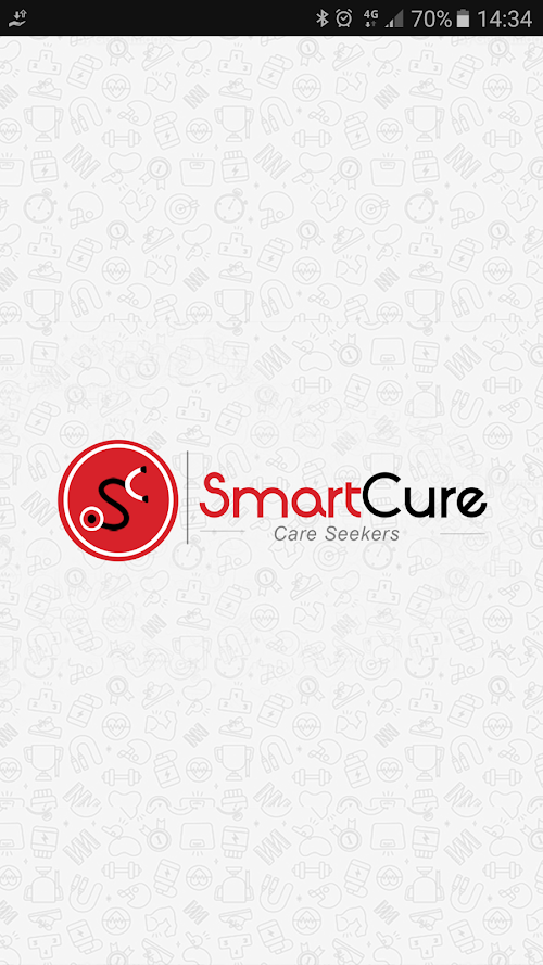 Android application Smartcure Patient screenshort
