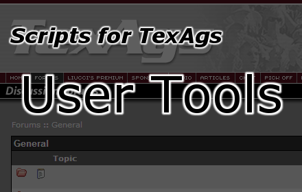 TexAgs User Tools small promo image