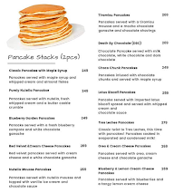 Uncle Peter's Pancakes & Cafe menu 2