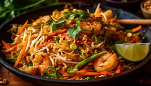 Prawns Chilli Garlic Noodles