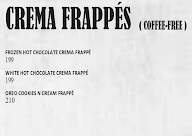 The Crepe Cafe menu 4