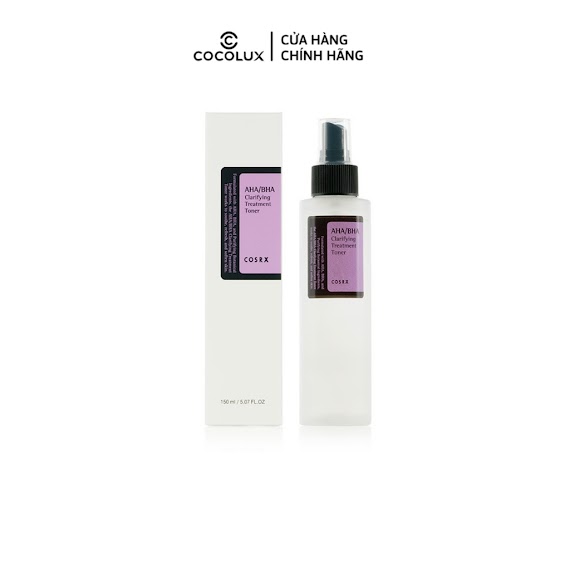 [Cocolux] Nước Hoa Hồng Cosrx Aha Bha Clarifying Treatment