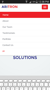 Aritron WebView - náhled