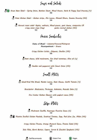 Cafe Diva menu 1