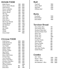 Annapurna Restaurant menu 2