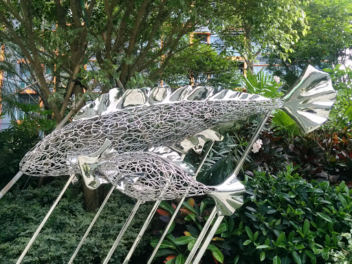 Double Cove Fish Sculpture