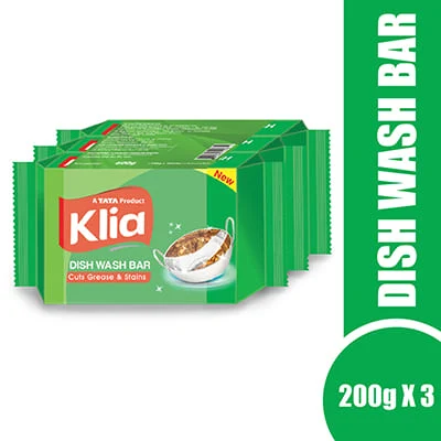 Klia Dishwash Bar 3X200 Gm