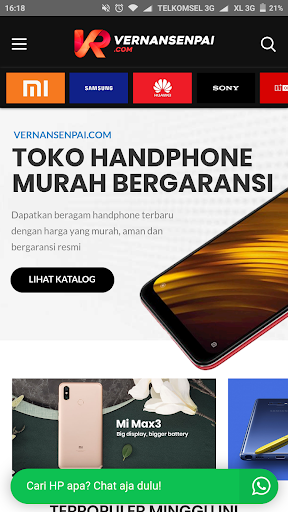 VERNANSENPAI - Toko Online Jual Beli HP Murah
