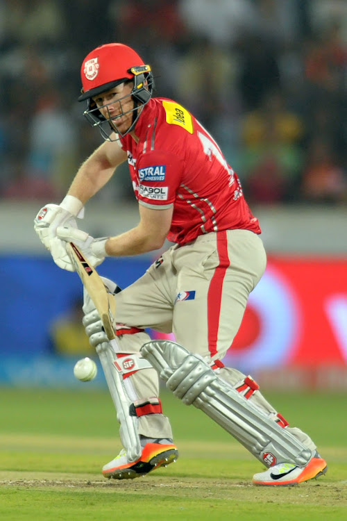 Kings XI Punjab Eoin Morgan plays in a past IPL match