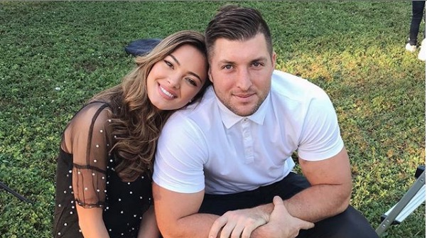 Demi-Leigh and Tim Tebow are ready to say 'I do'.