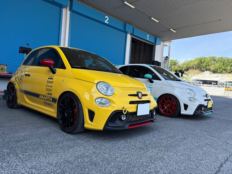 595のいつもイイね＆コメントありがとうございます😆・OSAKA Italian Car Festa 2025・のりぴーに関するカスタム事例の投稿画像1枚目
