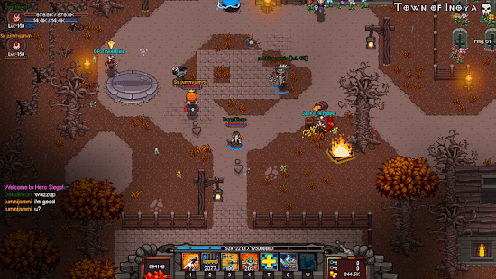  Acts enhanced with beautiful Pixel Art graphics Hero Siege: Pocket Edition v1.7.2 apk mod [many crystals] obb data full