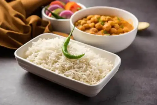 Chhole Chawal - Served 1