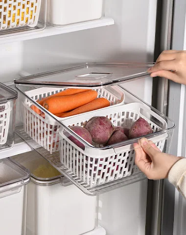 PETG keuken fruit en groente opberg - 0