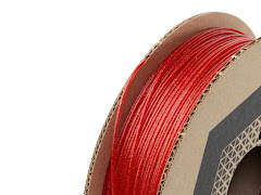 Protopasta Fleck'n Fire Red Glitter HTPLA Filament - 1.75mm (0.5kg)